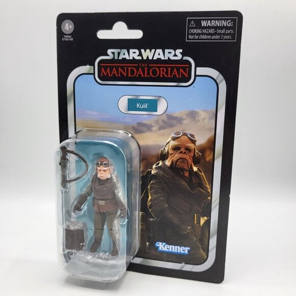 Star Wars Vintage Kenner Collection The Kuiil 3" Action Figure, Sealed New - Picture 7 of 7